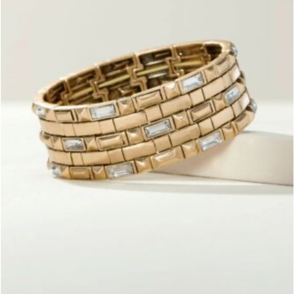 Stella & Dot NIB Stretch Statement Bracelet - Picture 1 of 4